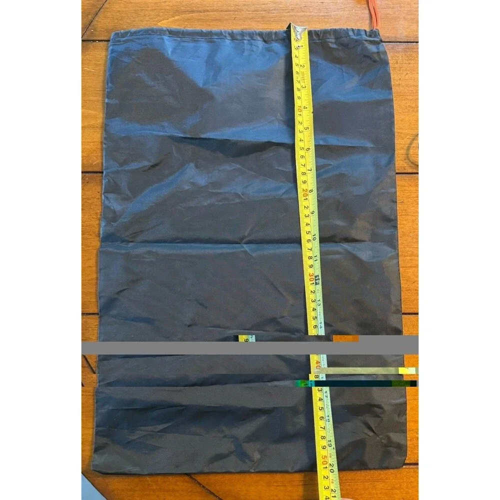 AstroAI Drawstring Nylon Bag ONLY Black Orange 20”x13” Storage for Shovel/etc